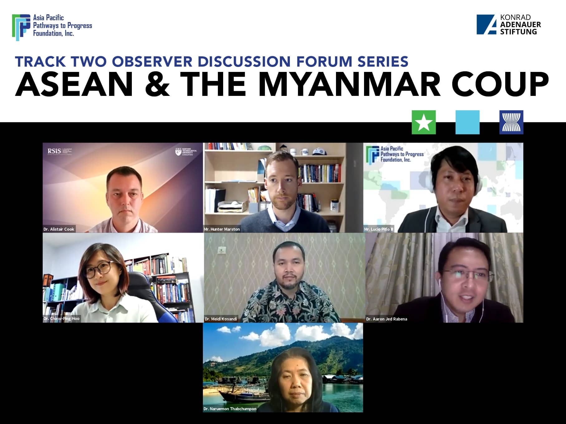 TTO Discussion Forum Kicks Off With Webinar on ASEAN and the Myanmar Coup