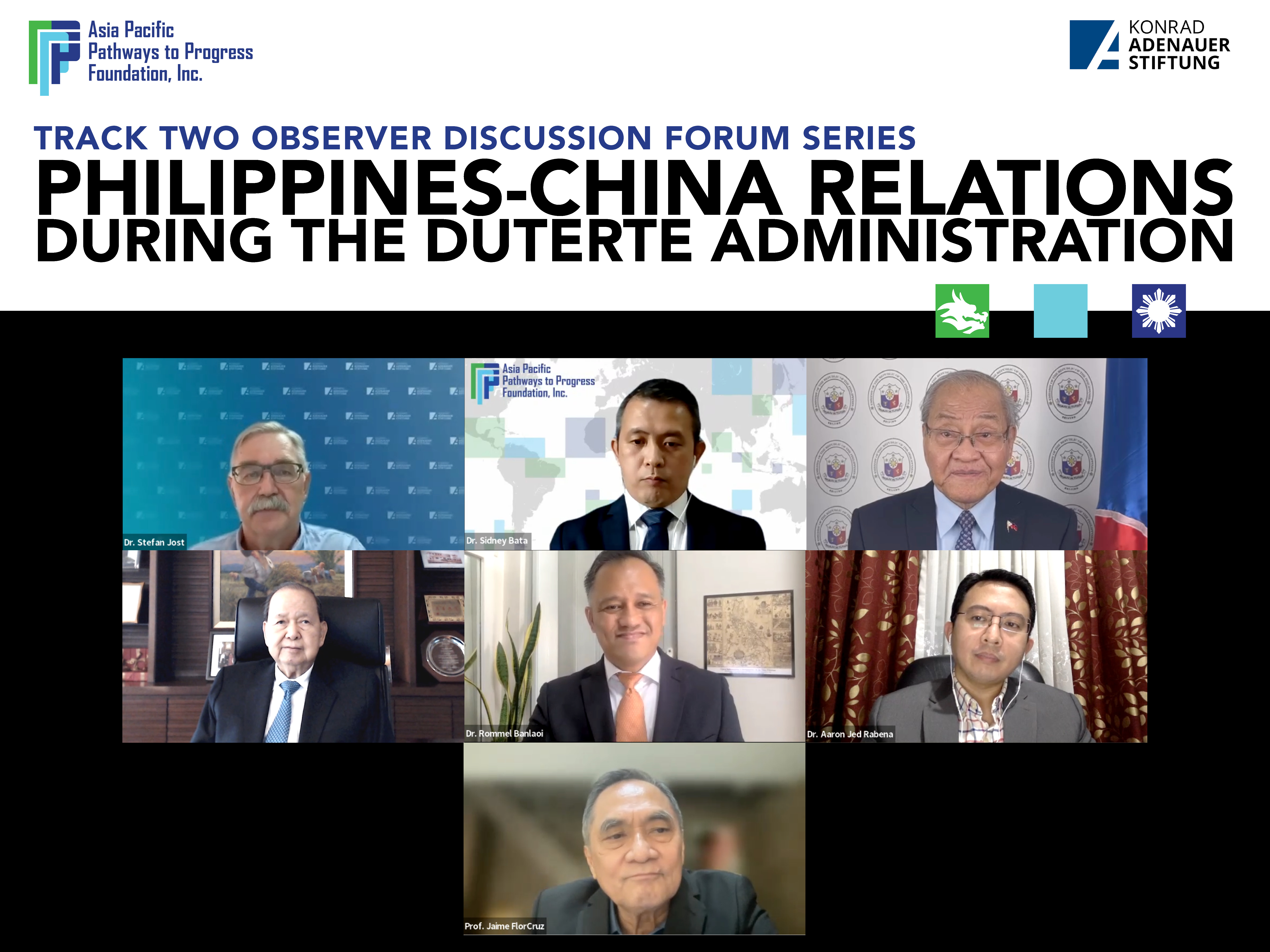 Last TTO Discussion Forum for 2021 Discusses Philippines-China Bilateral Relations