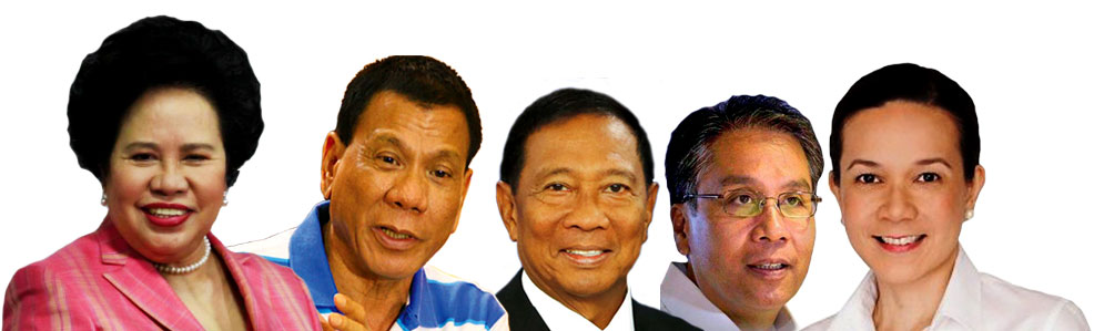 2016 philippine presidential election candidates